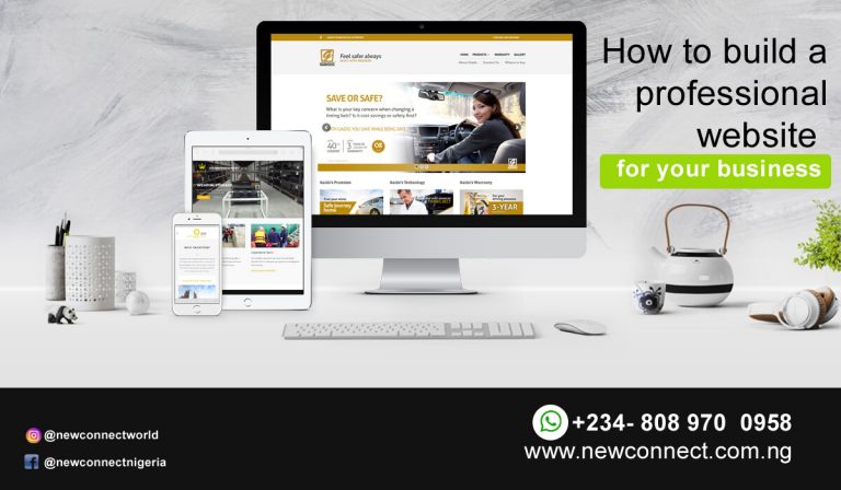 How to build a professional Website for your business